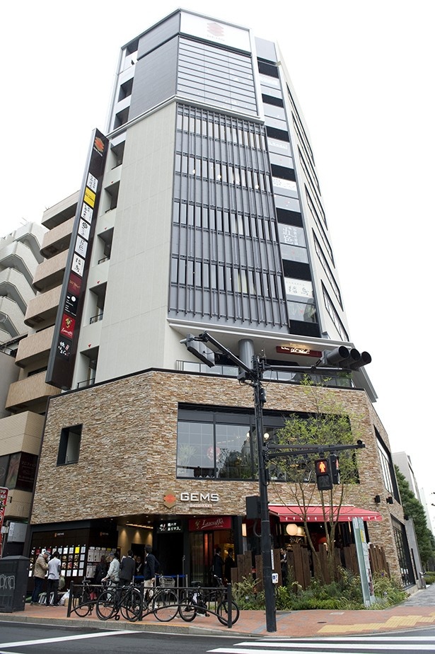 GEMS市ヶ谷のキャッチコピーは“市ヶ谷に食の塔、あらわる”