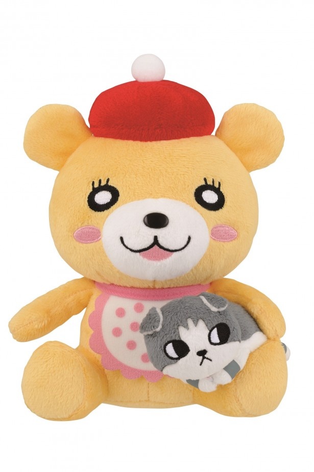 ラストワン賞｢ウミノグマ＆ブンちゃんぬいぐるみ｣(高さ約17cm)。運が良ければ当たるかも!?