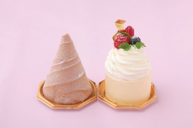 PIERRE PRÉCIEUSEのモンブラン（左）￥496とアンジュ（右）￥453