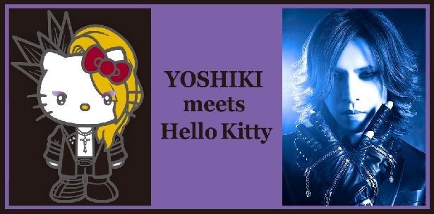 YOSHIKI出演！ハローキティとコラボしたYoshikittyも初お披露目
