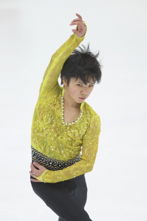 宇野昌磨 2014年1月、インターハイ（青森）にて