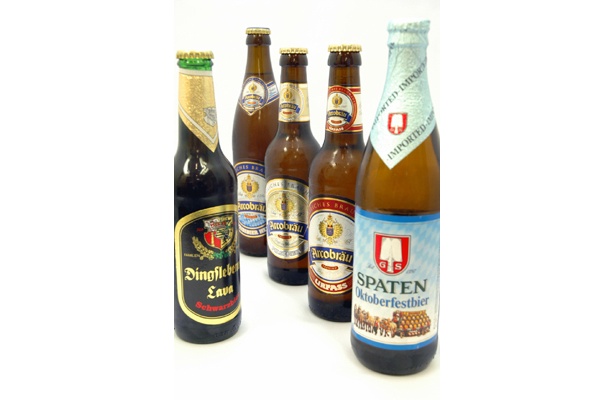 ドイツビアレストラン、「フランツクラブ」や「シュタインハウス」、「フランツィスカーナー バー＆グリル」などでは超レアなドイツビール5種が半額に！