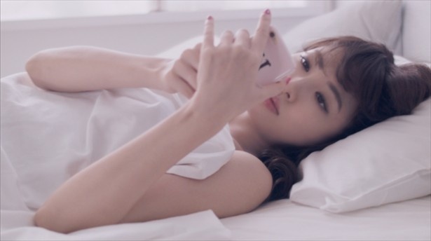 ナチュラルな表情が捉えられているセルフィームービー