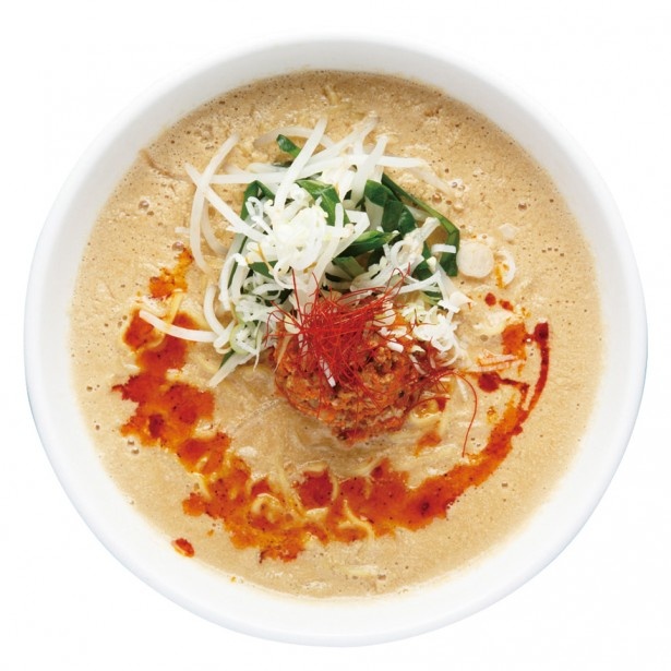 東京らーめん えいふく町「辛味噌担々麺」