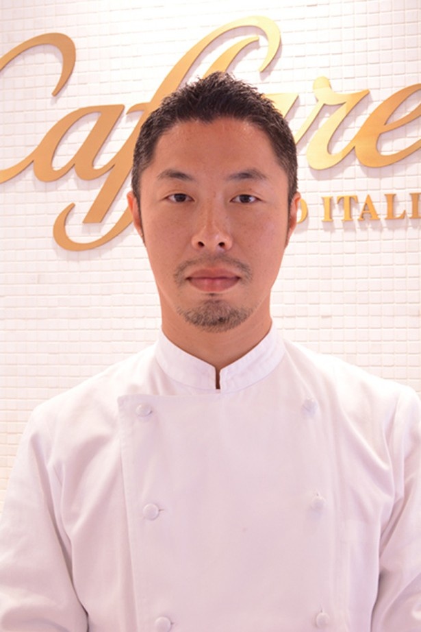 「カファレル 神戸北野本店」シェフの赤保和彦さん