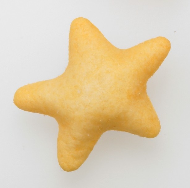 星形がかわいいヒトデも！軽い食感で、つい止まらなくなりそう