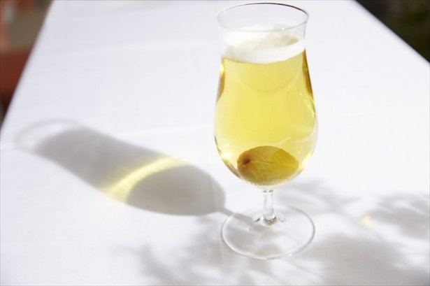 「CHOYA レディ」(700円)は「CHOYA 酔わないウメッシュ」と生ビールを合わせた飲みやすいカクテル