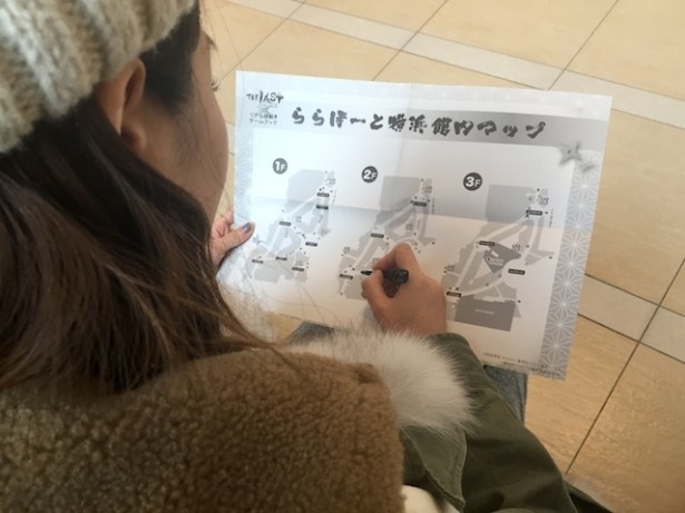 マップを参考に謎解きの手掛かりを探そう！