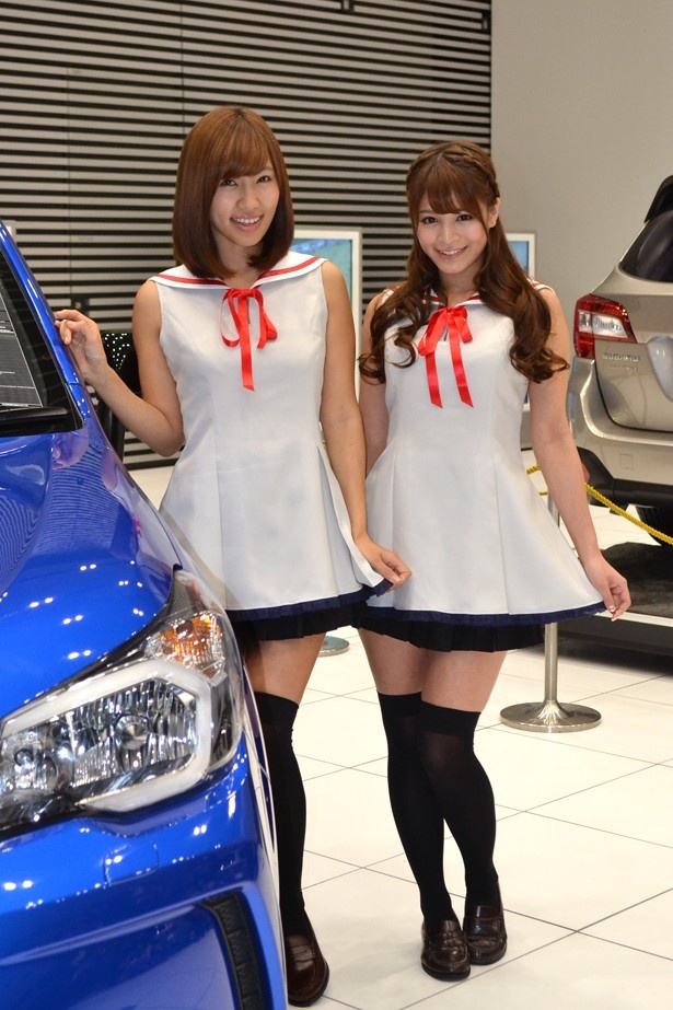 SUBARU BRZ GT GIRLS BREEZEのメンバーも作品をPR
