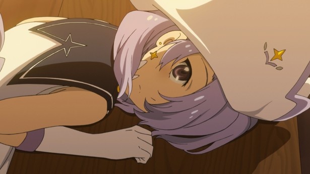 テレビアニメ版では、彼女の素性も描かれる