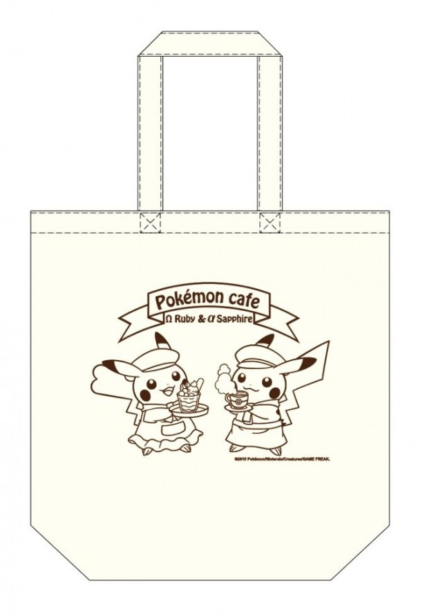 ピカチュウが描かれたコットントートバッグ(税抜500円)