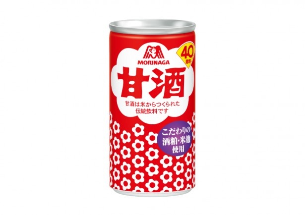 酒粕と米麹を絶妙な比率でブレンド。ロングセラー商品「甘酒」(参考小売価格・税抜115円)