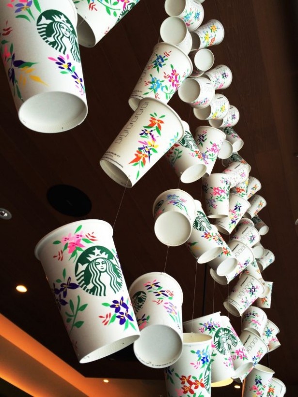 スタバと山形庄内の伝統工芸がコラボしたアートカップ展とは？