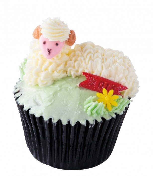 「London Cupcakesのサプライズヒツジ」(380円)は6種類のフレーバーが楽しめる