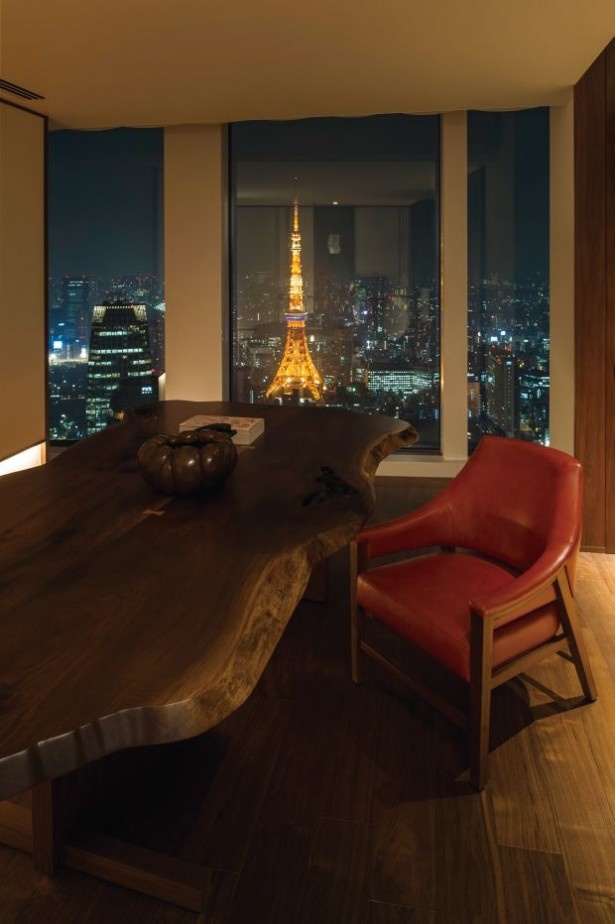 虎ノ門ヒルズ内にあるホテル、アンダーズ 東京。164室ある客室からは、どの部屋からも都心を一望できる