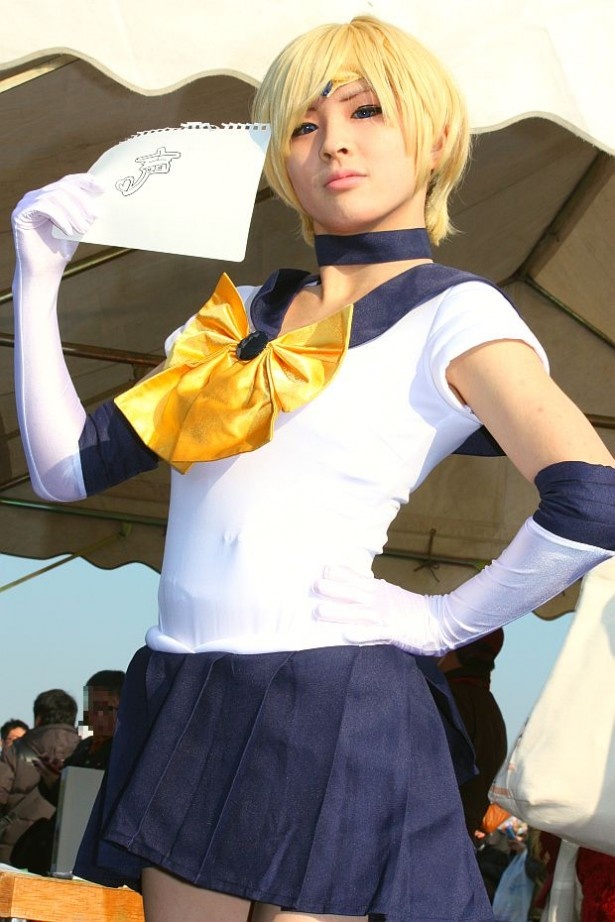 「声を使うお仕事がしたいです！」。「美少女戦士セーラームーン」のセーラーウラヌス(コスプレネーム＝りあん)
