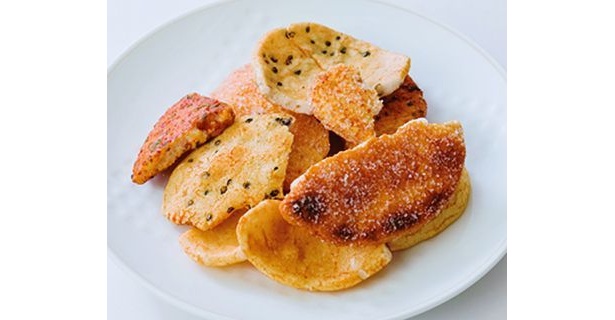 こわれせんべいはちょっとかけている程度