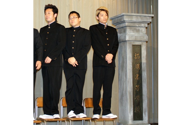 右から山崎雄介、木村悟、藤榮史哉