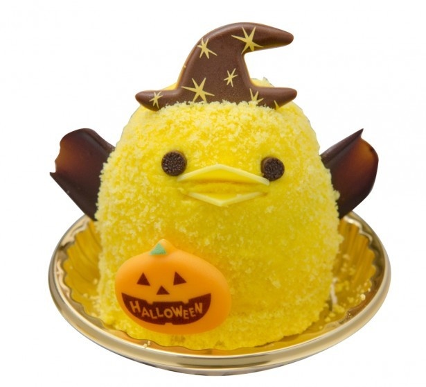 2014年10月10日から10月31日まで販売された、パンプキン味の「ハロウィンぴよりん」(370円)