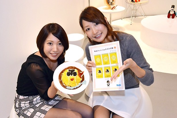 「デミグラスソースたっぷり Robiのオムライス」(1200円)の完成バージョン