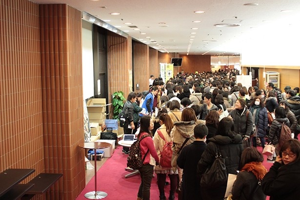 会場には1000人を越えるファンが武将隊の応援に駆けつけた