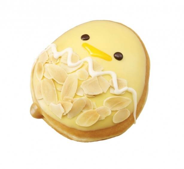【写真を見る】かわいらしいひよこが描かれ、食べるのが惜しくなるほどキュートな「キャラメル イースター」(230円)