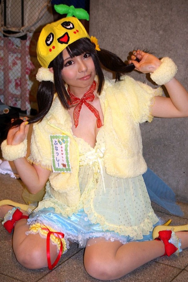 ふなっしー(コスプレネーム＝ちょこ)