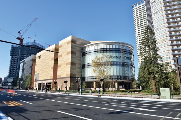 2014年11月にオープンしたグランツリー武蔵小杉