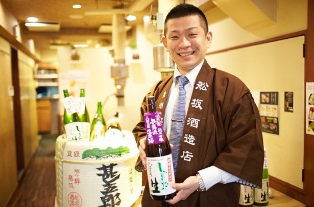 蔵元の造り手が日本酒をアピール