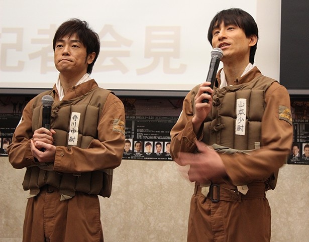 歴代のキンタ役を務めた陣内智則(写真左)となだぎ武(同右)