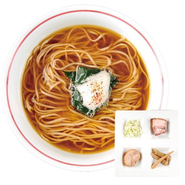 本枯中華そば 魚雷の 「本枯中華そば」(720円)は、勝俣州和イチ押しの一杯。“サイフォン”を使用して、ダシの香りと旨味を引き出した味わいが絶品という