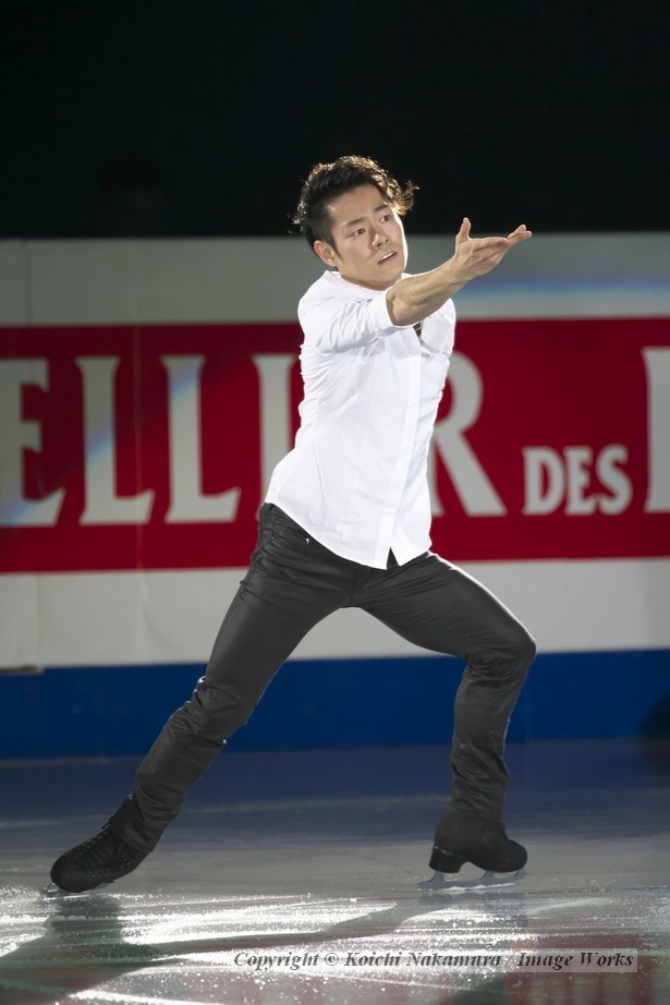 競技で体力を使い果たし、疲労困憊だったというが、上位選手が出演するエキジビションでも華麗な演技を見せた