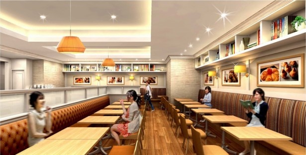 「サラベス」の店頭では、新鮮なフルーツで作られたオリジナルレシピのフルーツスプレッドや、ペストリーが販売される