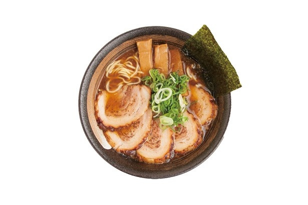 瞠 恵比寿店の「チャーシューメン」(1080円)。我が家の杉山裕之は「チャーシューのボリューム、麺の存在感、ともに抜群」と太鼓判を押す