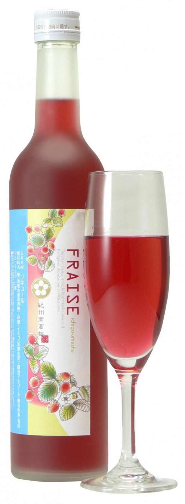 「FRAISE」(1543円/500ml)は、甘酸っぱいイチゴの果肉がたっぷり！