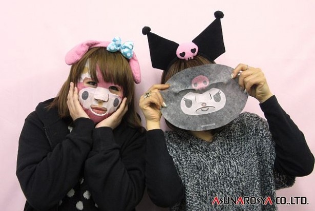 【写真を見る】マイメロやクロミになりきって、楽しく肌ケア！