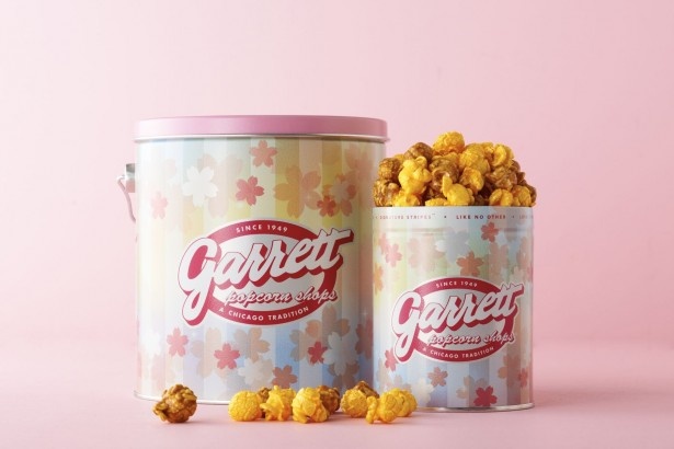 ギャレット ポップコーンから春限定デザイン缶が登場！