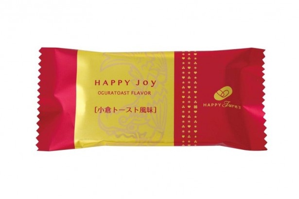 【写真を見る】「12個 HAPPY Joy 小倉トースト風味」のパッケージは名古屋のシンボルである“金のしゃちほこ”が描かれている