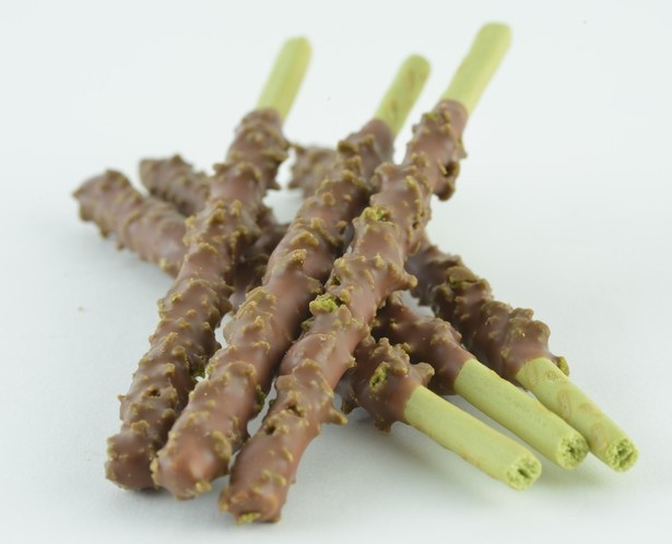 チョコ第2位の「ポッキー 和ごころ 宇治抹茶」。まろやかな苦味の抹茶スイーツは幅広い年齢層にヒット