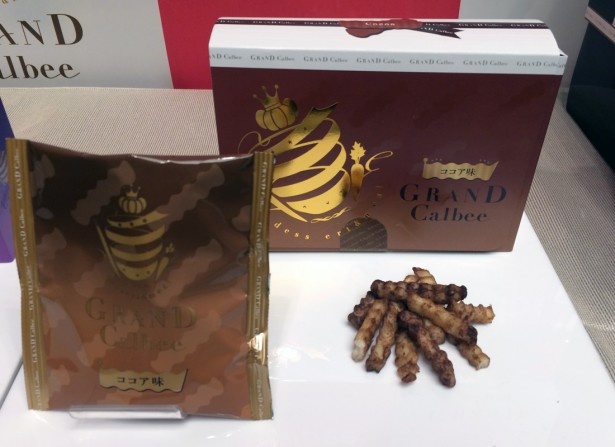 「グランカルビー」春夏新商品の新感覚高級ポテトスナック「ポテトプリッツ」ココア味