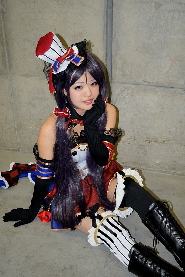「ラブライブ！」の東條希(コスプレネーム＝夢羽)