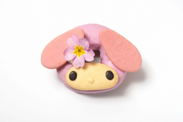 内容が変わり新たに発売された「マイメロディドーナッツ(風船付き)」(450円)/マイメロディドリームカフェ