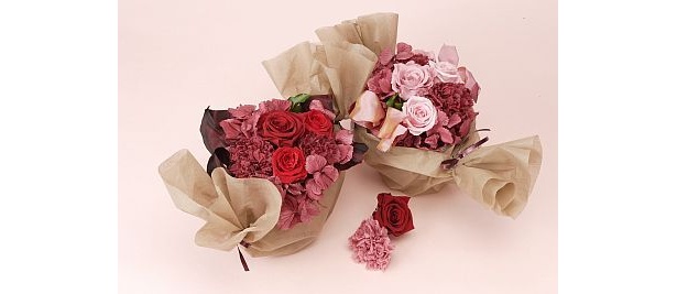 “枯れない生花”ことプリザーブドフラワー
