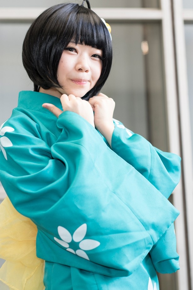 「化物語」の阿良々木月火(コスプレネーム＝らうの)