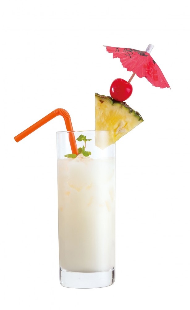 パインとココナッツがまろやかな｢ピニャコラーダ・スペシャル｣(税抜650円)。スペイン語で“パイナップル畑”の意味