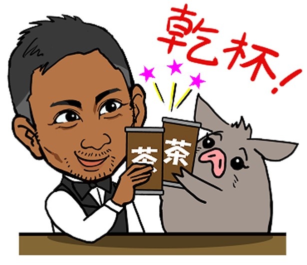 【写真を見る】「乾杯！」や「飲みすぎ注意」など、自虐的なデザインも