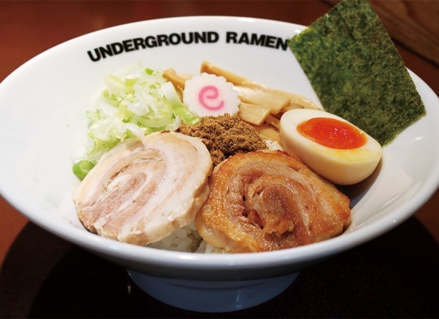 ラーメンを丼として表現した一杯！「TOKYO UNDERGROUND  RAMEN」のアンダーグラウン丼　【5/5（祝）〜11（月）】