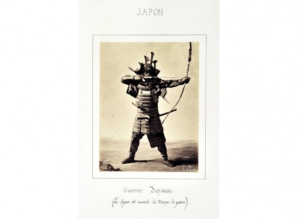 ギメ東洋美術館よりアポリネール・ル・バ［日本の武者］、1864
