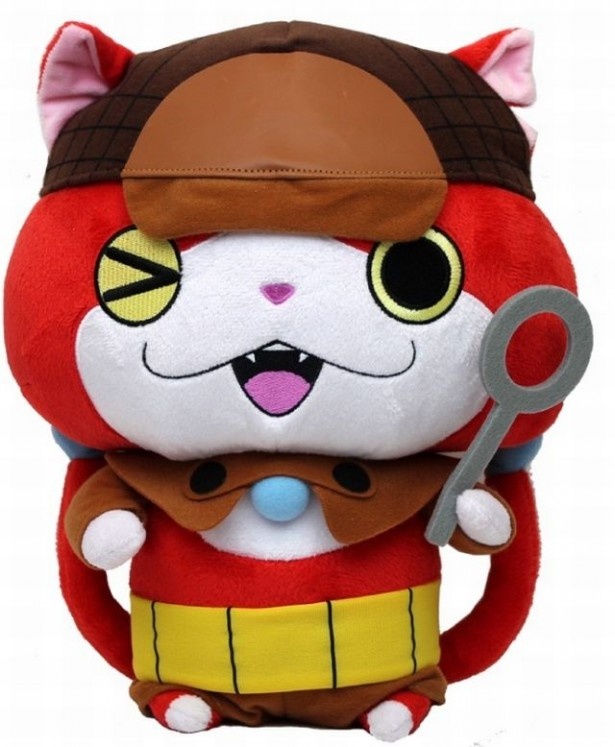 ジバニャンが探偵に変身！「探偵ジバニャンぬいぐるみ」(大・3000円、小・1300円)
