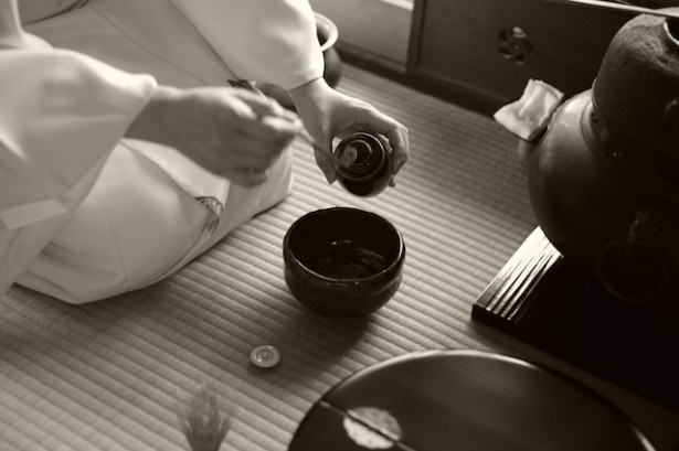 会場ではお茶会も催される
